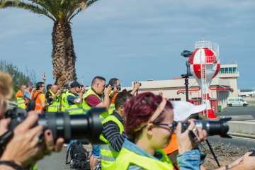  Gando congrega a 65 aficionados a la fotografía aeronáutica (Foto Antonio Rico)